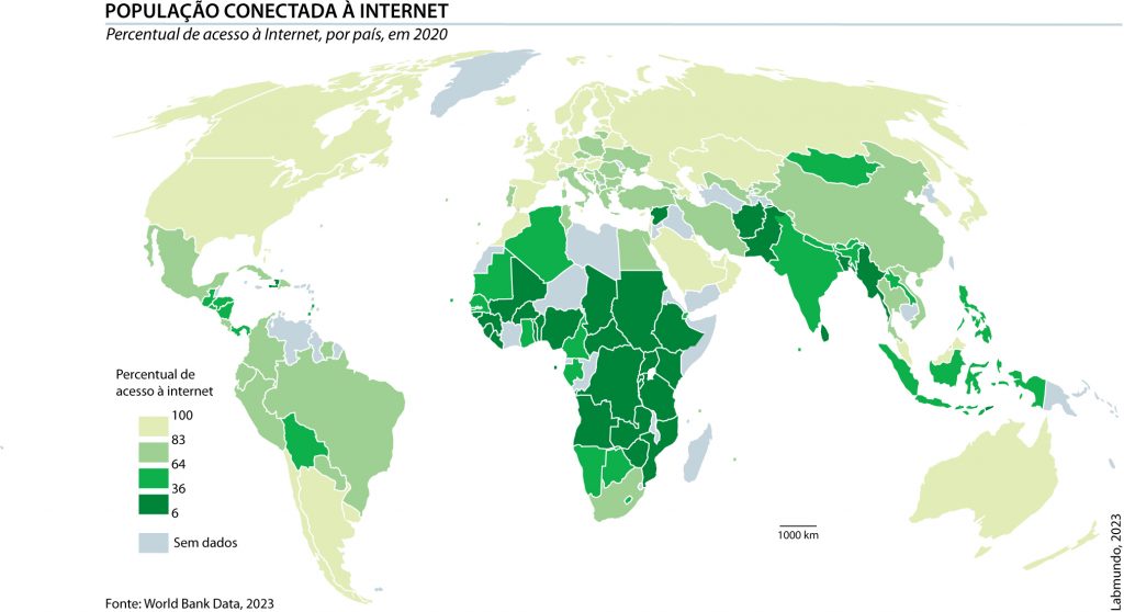 População Conectada à Internet – Labmundo